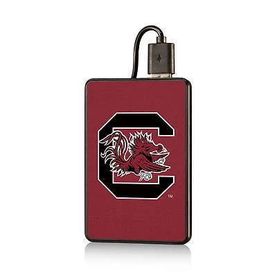 South Carolina Gamecocks 2500mAh Solid Design Credit Card Powerbank