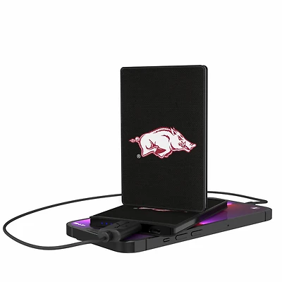 Arkansas Razorbacks 2500mAh Solid Design Credit Card Powerbank