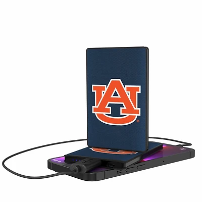 Auburn Tigers 2500mAh Solid Design Credit Card Powerbank