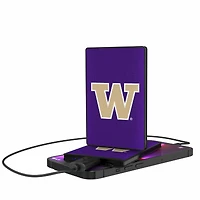 Washington Huskies 2500mAh Solid Design Credit Card Powerbank