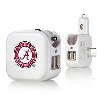 Alabama Crimson Tide Alternate Logo USB Charger