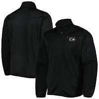 Men's G-III Sports by Carl Banks Black Philadelphia Flyers Closer Transitional Full-Zip Jacket