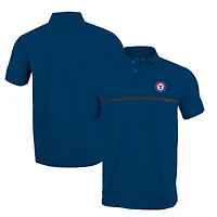 Men's Levelwear Royal Texas Rangers Sector Core Raglan Polo