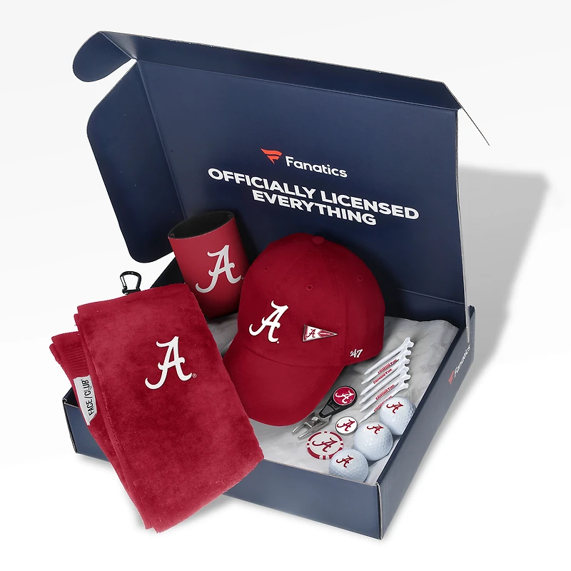 Fanatics Alabama Crimson Tide Fanatics Pack Golf-Themed Gift Box - $105+ Value