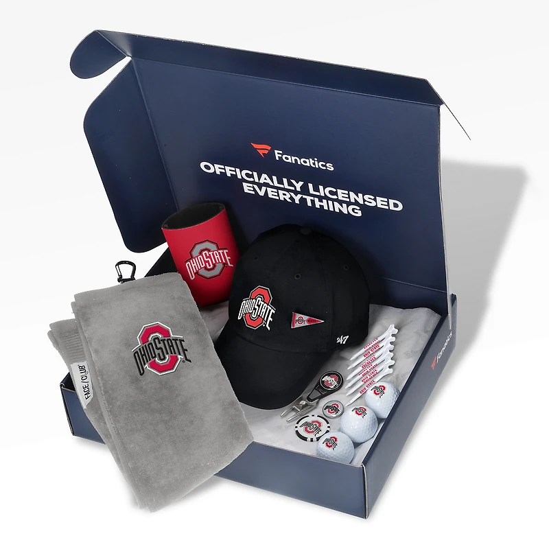 Fanatics Ohio State Buckeyes Fanatics Pack Golf-Themed Gift Box - $105+ Value