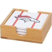 Denver Broncos Team Uniform Coaster Set