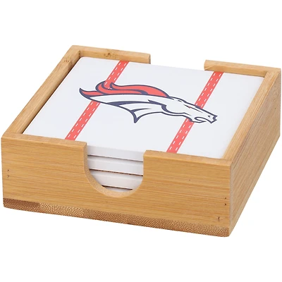 Denver Broncos Team Uniform Coaster Set