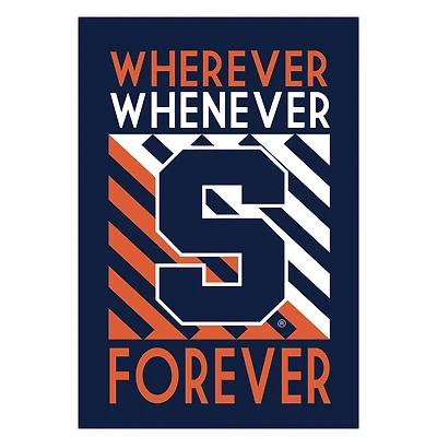 Syracuse Orange 3' x 5' Forever Fan Double-Sided House Flag