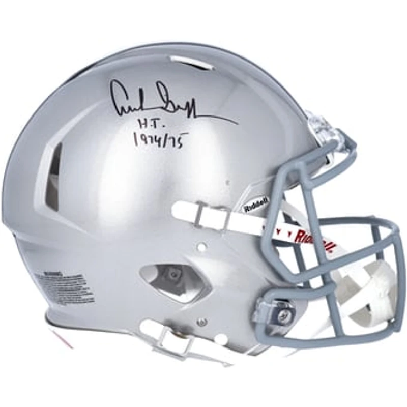 Archie Griffin Ohio State Buckeyes Autographed Riddell Speed Authentic Helmet with "HT 1974/75" Inscription