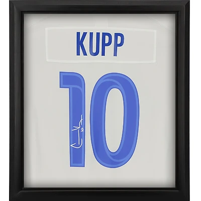 Cooper Kupp Los Angeles Rams Autographed Framed Bone Nike Limited Jersey Shadowbox