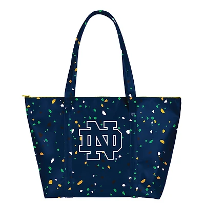Women's Notre Dame Fighting Irish Terazzo Weekender Tote Bag