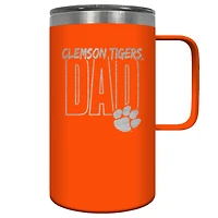 Clemson Tigers Dad 18oz. Hustle Travel Mug