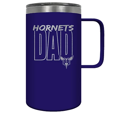 Charlotte Hornets Dad 18oz. Hustle Travel Mug