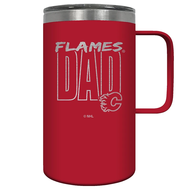 Calgary Flames Dad 18oz. Hustle Travel Mug