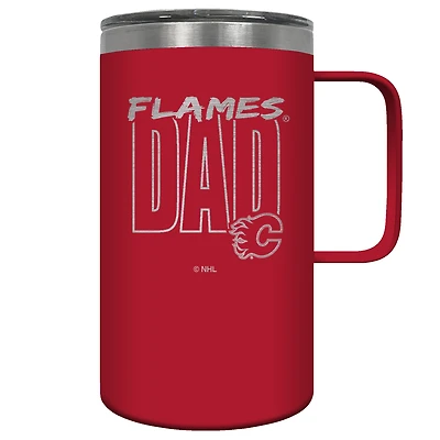 Calgary Flames Dad 18oz. Hustle Travel Mug