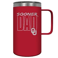Oklahoma Sooners Dad 18oz. Hustle Travel Mug