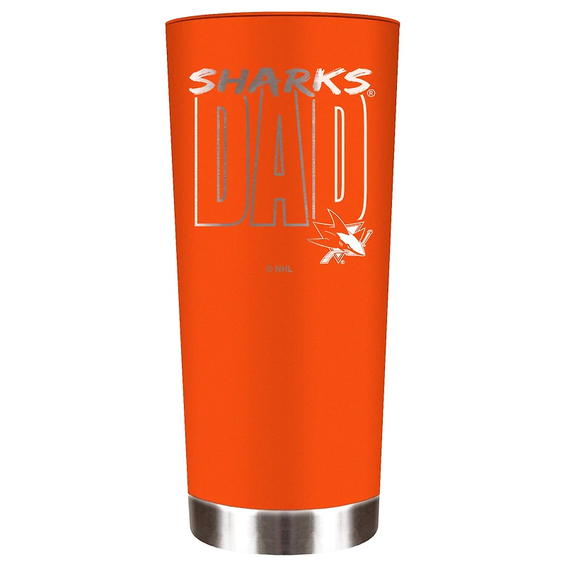 San Jose Sharks Dad 18oz. Roadie Tumbler