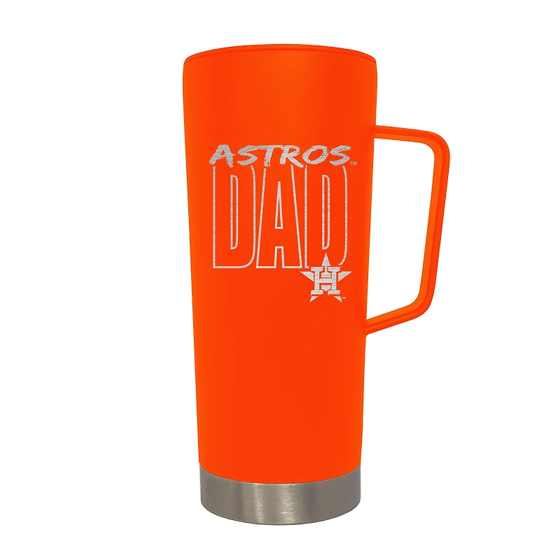 Houston Astros Dad 18oz. Roadie Tumbler with Handle
