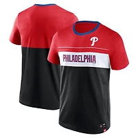 Men's Fanatics Black Philadelphia Phillies Claim The Win T-Shirt