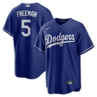 Men's Nike Freddie Freeman Royal Los Angeles Dodgers Alternate 2 Replica Jersey
