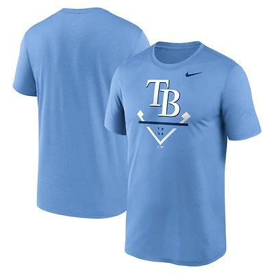 Men's Nike Light Blue Tampa Bay Rays Icon Legend Performance T-Shirt