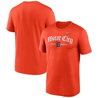 Men's Nike Orange Detroit Tigers Local Legend Practice Performance T-Shirt