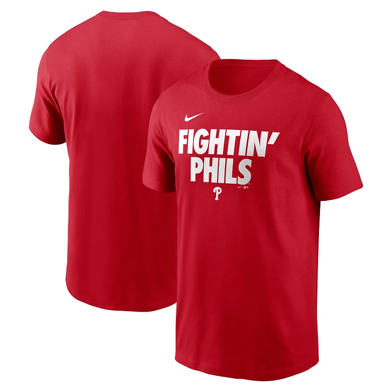 Men's Nike Red Philadelphia Phillies Rally Rule T-Shirt