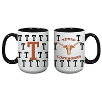 Texas Longhorns 15oz. Vintage Repeat Logo Java Mug