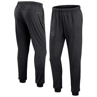 Men's Nike Black Washington Nationals Authentic Collection Travel Performance Pants