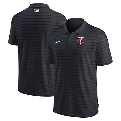 Men's Nike  Minnesota Twins Authentic Collection Victory Striped Performance Polo