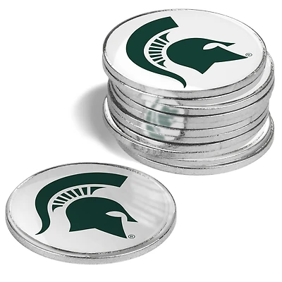 Michigan State Spartans 12-Pack Golf Ball Marker Set