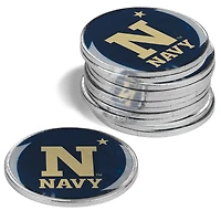 Navy Midshipmen 12-Pack Golf Ball Marker Set
