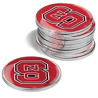 NC State Wolfpack 12-Pack Golf Ball Marker Set