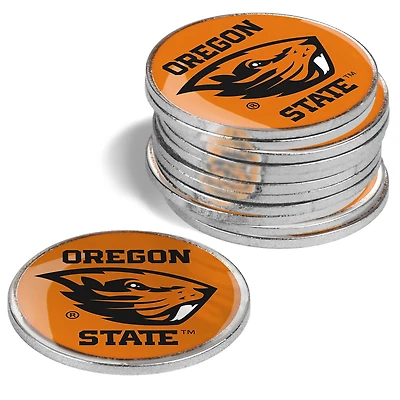 Oregon State Beavers 12-Pack Golf Ball Marker Set
