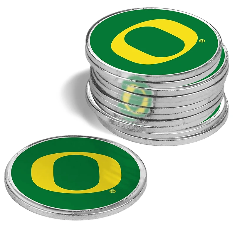 Oregon Ducks 12-Pack Golf Ball Marker Set