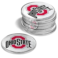 Ohio State Buckeyes 12-Pack Golf Ball Marker Set