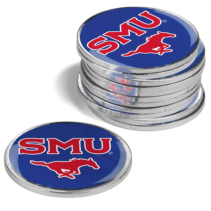 SMU Mustangs 12-Pack Golf Ball Marker Set