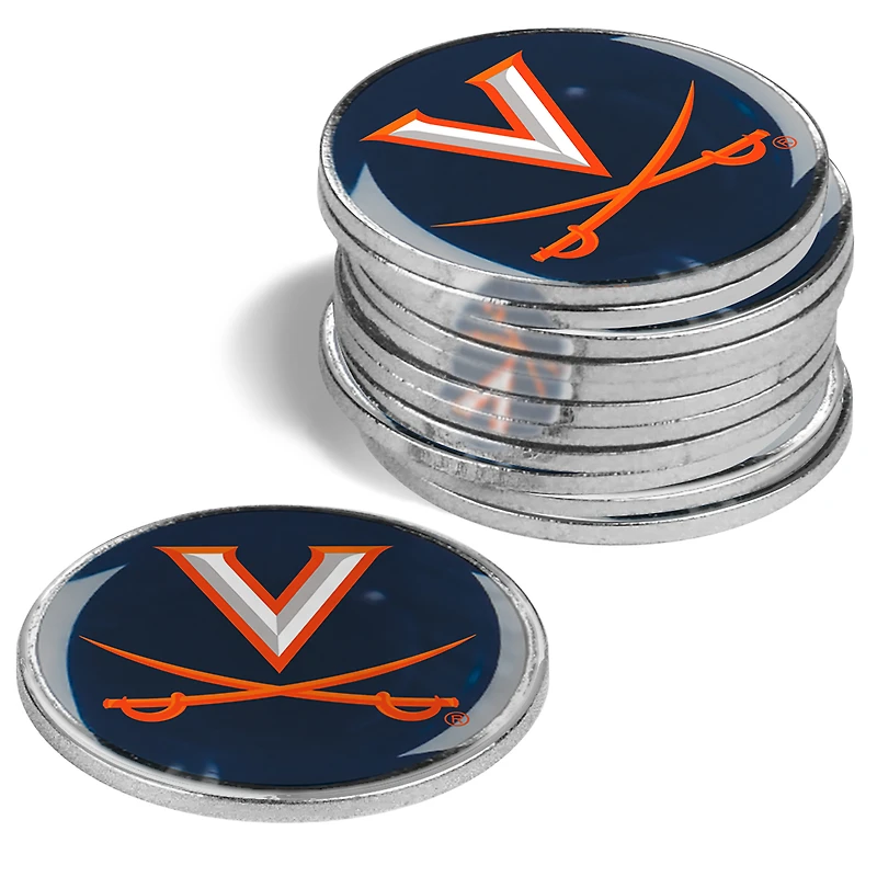 Virginia Cavaliers 12-Pack Golf Ball Marker Set