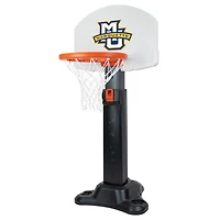 Marquette Golden Eagles Rookie Adjustable Basketball Set