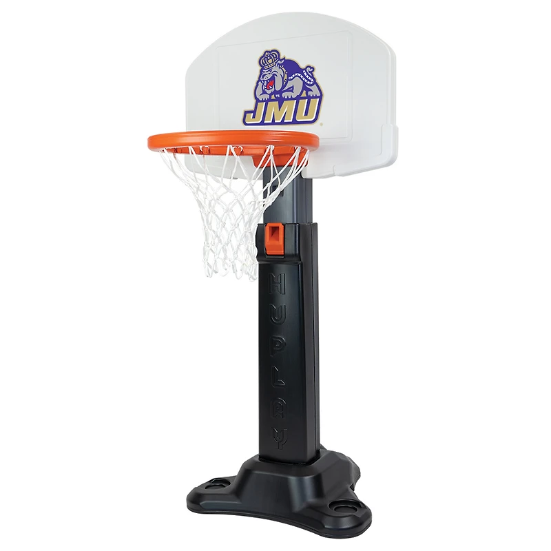 James Madison Dukes Rookie Adjustable Basketball Set