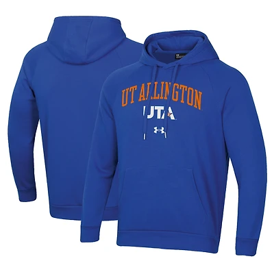 Men's Under Armour Blue UT Arlington Mavericks All Day Fleece Pullover Hoodie