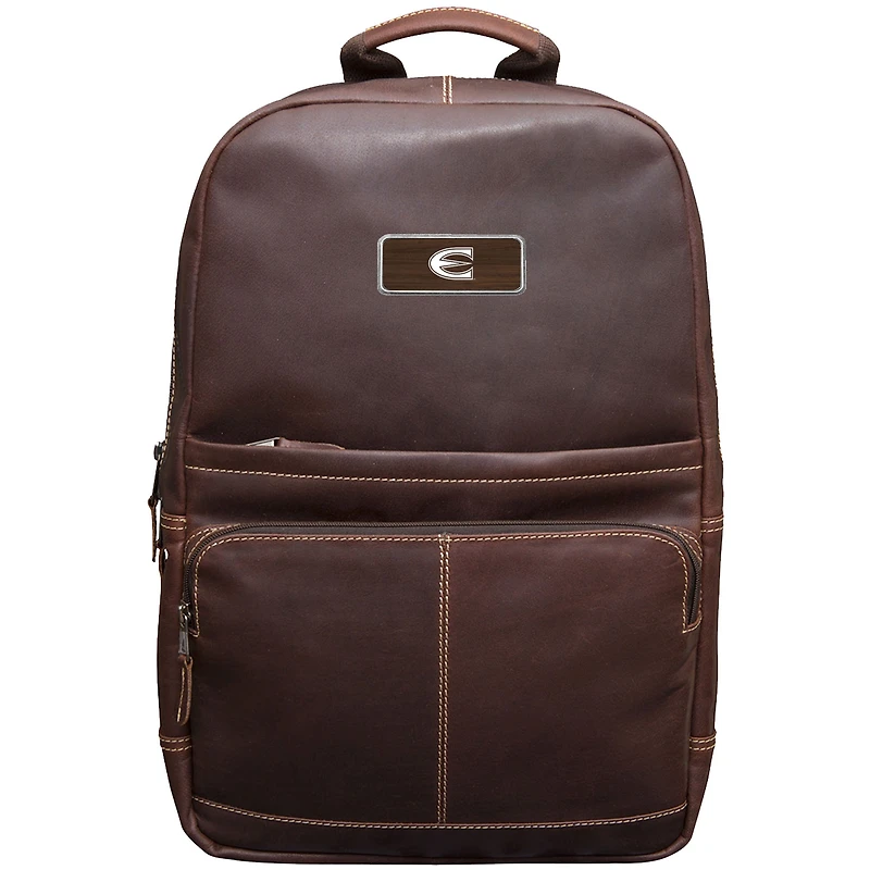 Brown Emporia State Hornets Logo Plate Kannah Canyon Backpack