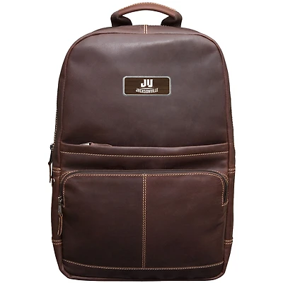 Brown JU Dolphins Logo Plate Kannah Canyon Backpack