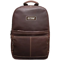 Brown Central Connecticut State Blue Devils Logo Plate Kannah Canyon Backpack