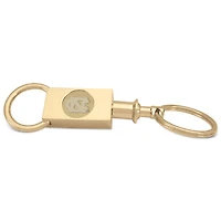 Gold North Carolina Tar Heels Personalized Key Ring