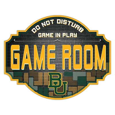 Baylor Bears 12'' Game Room Tavern Sign