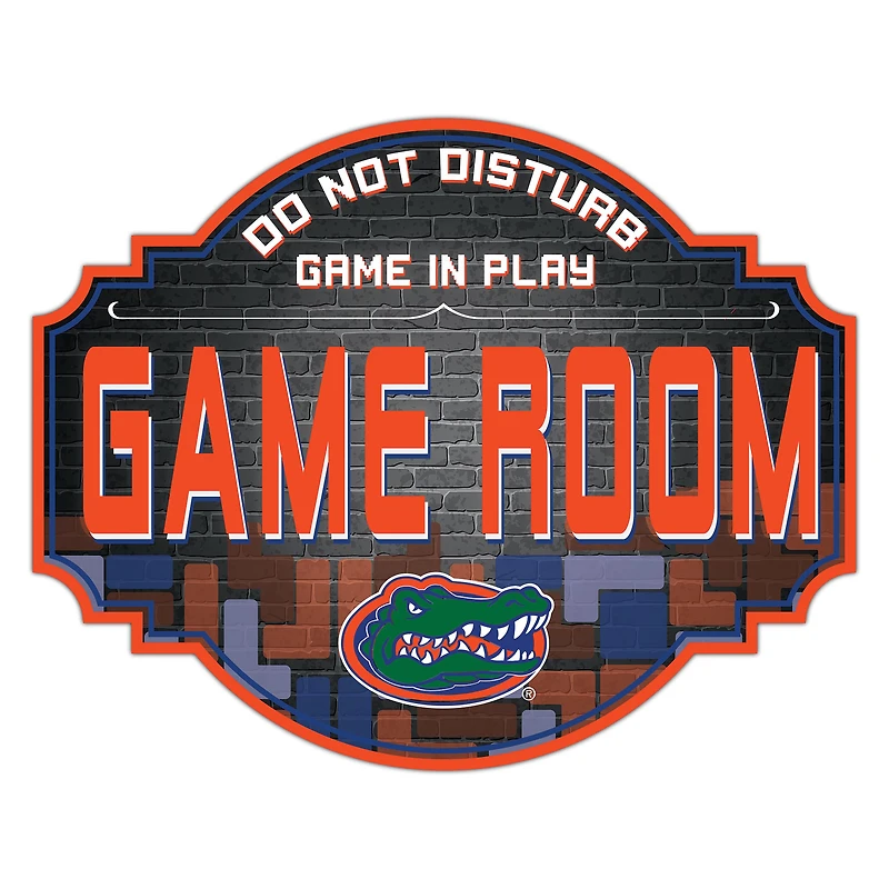 Florida Gators 12'' Game Room Tavern Sign