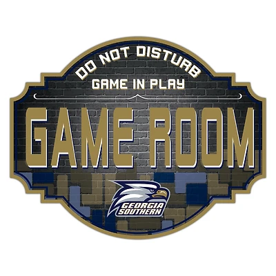 Georgia Southern Eagles 12'' Game Room Tavern Sign