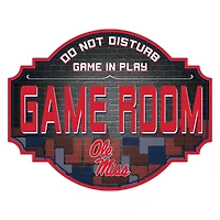 Ole Miss Rebels 12'' Game Room Tavern Sign