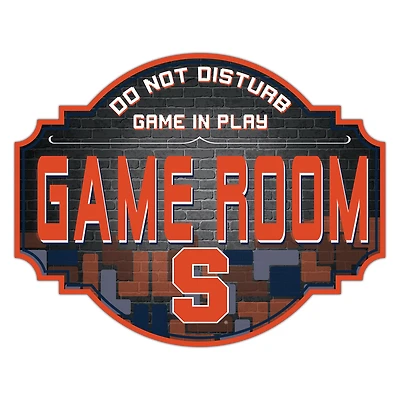Syracuse Orange 12'' Game Room Tavern Sign